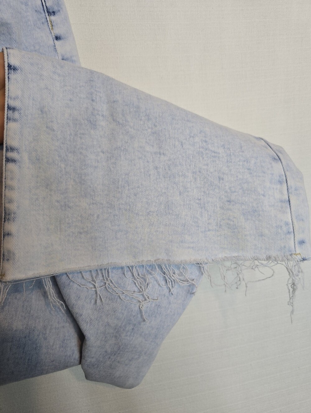 Risen Jeans Georgia - Light Wash Wide Leg Long Tall 5/27 NWT 34" Inseam - Picture 15 of 16